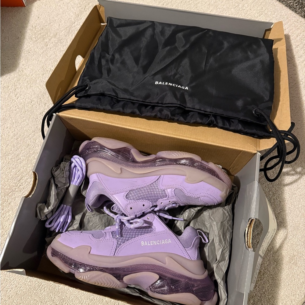 Balenciaga Light Lilac Sneakers